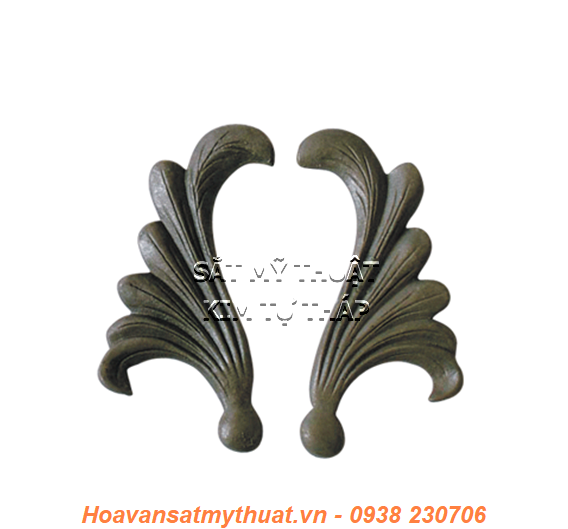 hoa lá sắt mỹ thuật