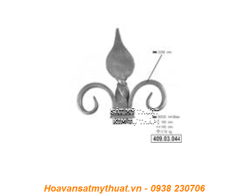 Chông sắt mũi giáo sắt mỹ thuật 119907