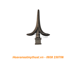 Chông sắt mũi giáo sắt mỹ thuật 1200