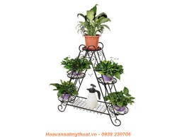 Kệ hoa sắt uốn mỹ nghệ KH003