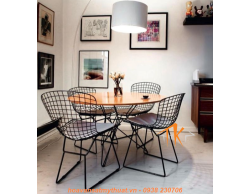 BÀN GHẾ SẮT SÂN VƯỜN BG006