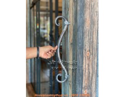 Tay nắm cửa cổng sắt mỹ thuật sắt nghệ thuật TNC053