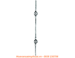 Cụm Hoa văn sắt cầu thang PKCT01