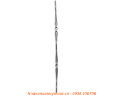 Cụm Hoa văn sắt cầu thang lan can ban công PKCT09