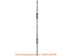 Cụm Hoa văn sắt cầu thang lan can ban công PKCT012