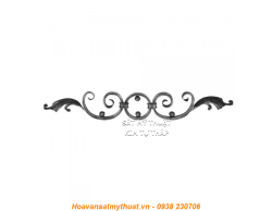 Phụ kiện sắt uốn hoa văn uốn bông hình chữ c s j CSJ050