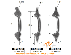 Tay nắm cửa sắt TNC012