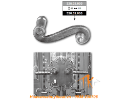 Tay nắm cửa sắt TNC014