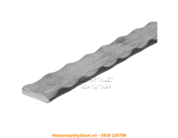 Phụ kiện sắt Pla lập là 20x8mm cán cạnh dập cạnh 