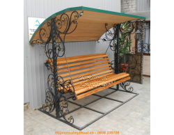 Xích đu sắt mỹ thuật XD017