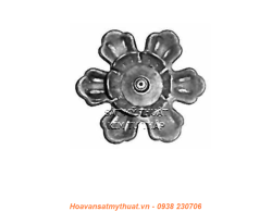 Phụ kiện hoa lá thép/ sắt dập 2187