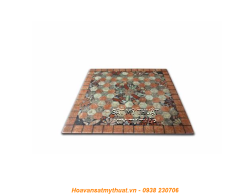 Mặt bàn đá ghép đá mosaic msi03
