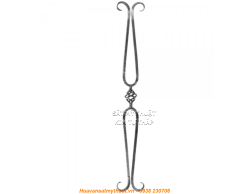 CỤM HOA VĂN SẮT CẦU THANG LAN CAN BAN CÔNG PKCT075