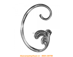 Phụ kiện sắt uốn hoa văn uốn bông hình chữ c s j CSJ005