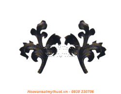 Phụ kiện hoa lá thép/ sắt đúc 1113