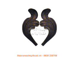 Phụ kiện hoa lá thép/ sắt đúc 1118