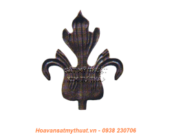 Phụ kiện hoa lá thép/ sắt đúc 1132