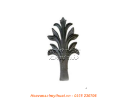 Phụ kiện hoa lá thép/ sắt đúc 1136