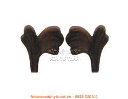 Phụ kiện hoa lá thép/ sắt đúc 1175