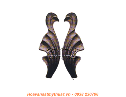 Phụ kiện hoa lá thép/ sắt đúc 1178