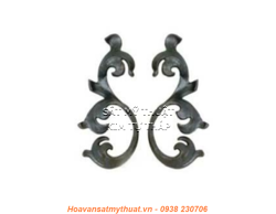 Phụ kiện hoa lá thép/ sắt đúc 1185
