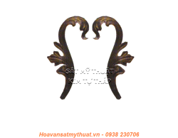Phụ kiện hoa lá thép/ sắt đúc 1207