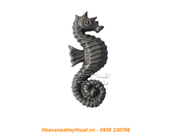 Phụ kiện cá ngựa sắt đúc mỹ thuật 1257