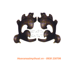 Phụ kiện hoa lá thép/ sắt đúc 1270