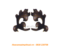 Phụ kiện hoa lá sắt đúc 1270