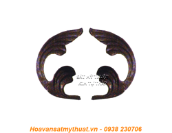 Phụ kiện hoa lá sắt đúc 1271