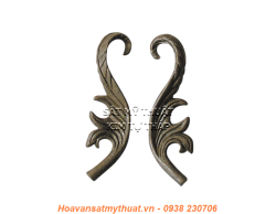 Phụ kiện hoa lá thép/ sắt đúc 1273