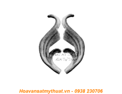 Phụ kiện lá sắt thép đúc 1360