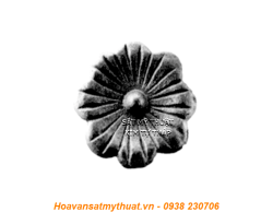 Phụ kiện hoa sắt đúc 1368