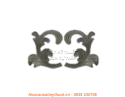 Phụ kiện hoa lá thép/ sắt đúc  1518