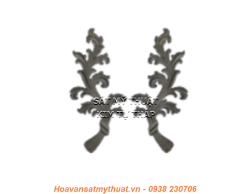 Phụ kiện hoa lá thép/ sắt đúc  1521