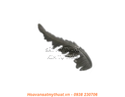 Phụ kiện hoa lá thép/ sắt đúc  1524