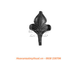 Phụ kiện hoa lá thép/ sắt đúc  1548