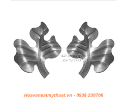 Hoa lá thép / sắt dập 2111