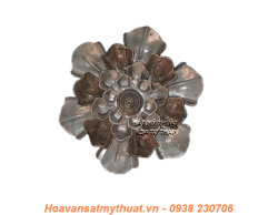 Hoa lá thép / sắt dập 2120