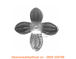 Phụ kiện hoa lá thép/ sắt dập 2129