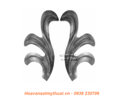 Phụ kiện hoa lá thép/ sắt dập 2130