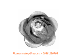 Phụ kiện hoa lá thép/ sắt dập 2136