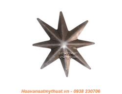 Phụ kiện hoa lá thép/ sắt dập 2145