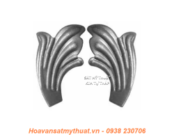 Phụ kiện hoa lá thép/ sắt dập 2151