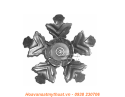 Phụ kiện hoa lá thép/ sắt dập 2166