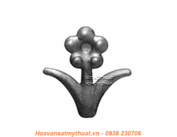 Phụ kiện hoa lá thép/ sắt dập 2167