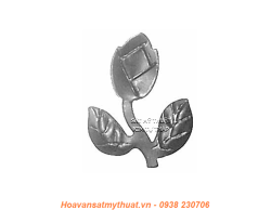 Phụ kiện hoa lá thép/ sắt dập 2169