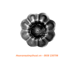 Phụ kiện hoa lá thép/ sắt dập 2178