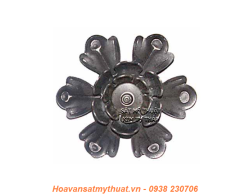 Phụ kiện hoa lá thép/ sắt dập 2185