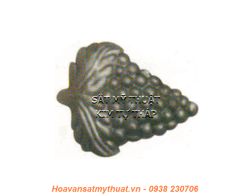 Phụ kiện hoa lá thép/ sắt dập 2217